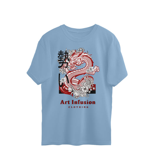 Dragon Men's Oversized T-Shirt